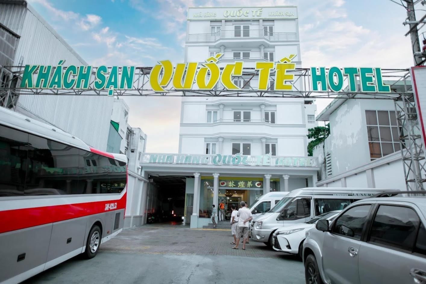 Hotel Khach San Quoc Te Cà Mau Exterior foto